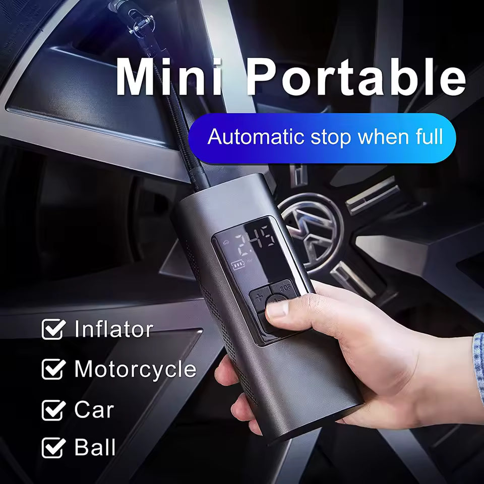 AutoSky™ Digital Tire Inflator – 150 PSI | Portable, Wireless & Smart / MAGICOF