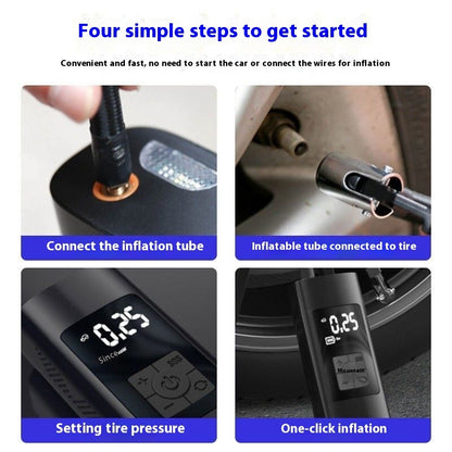 AutoSky™ Digital Tire Inflator – 150 PSI | Portable, Wireless & Smart / MAGICOF